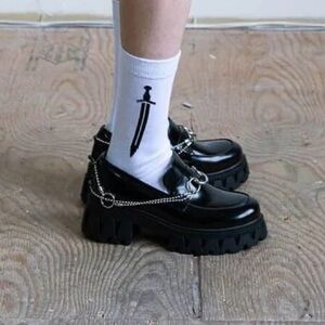 NOCTEX Dagger Socks - White